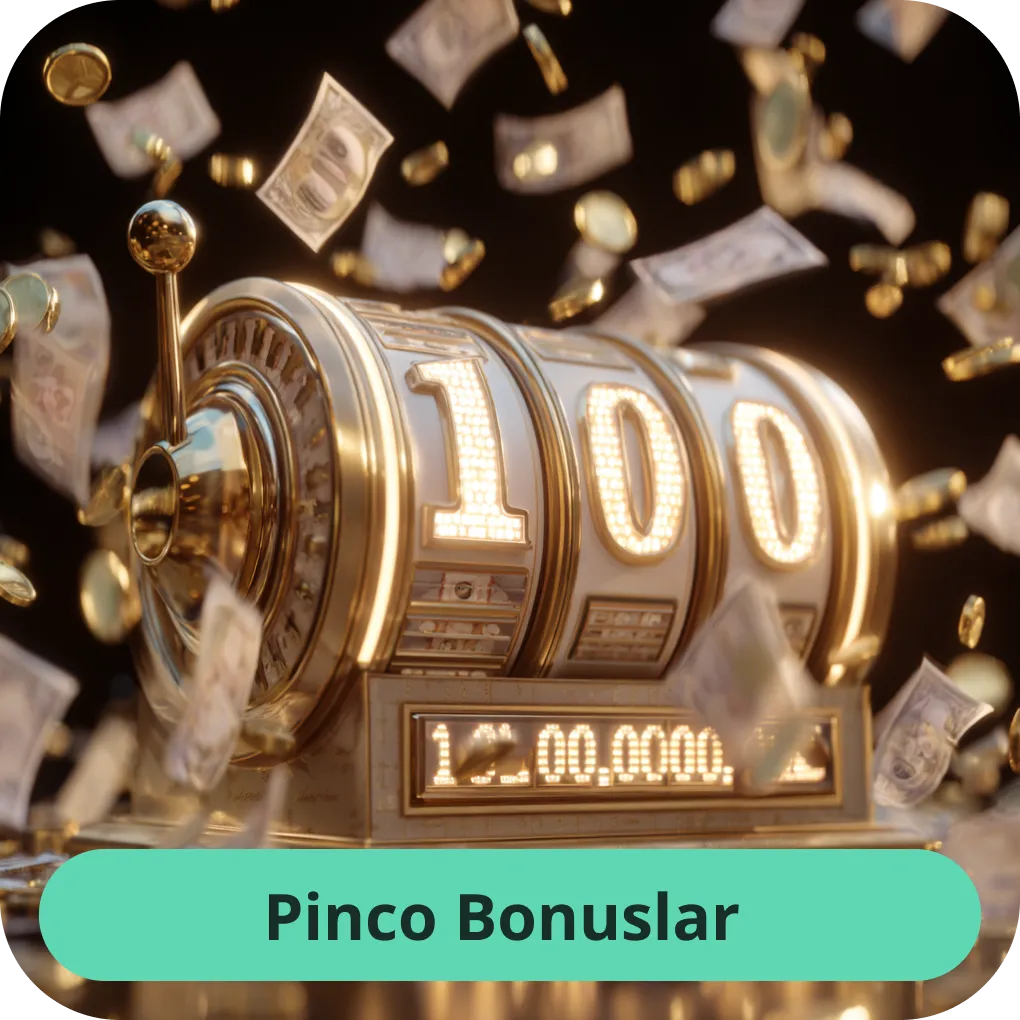 Pinco Casino-da oyunçular üçün nəzərdə tutulmuş bütün bonuslar və təkliflər Pinco Bonuslar